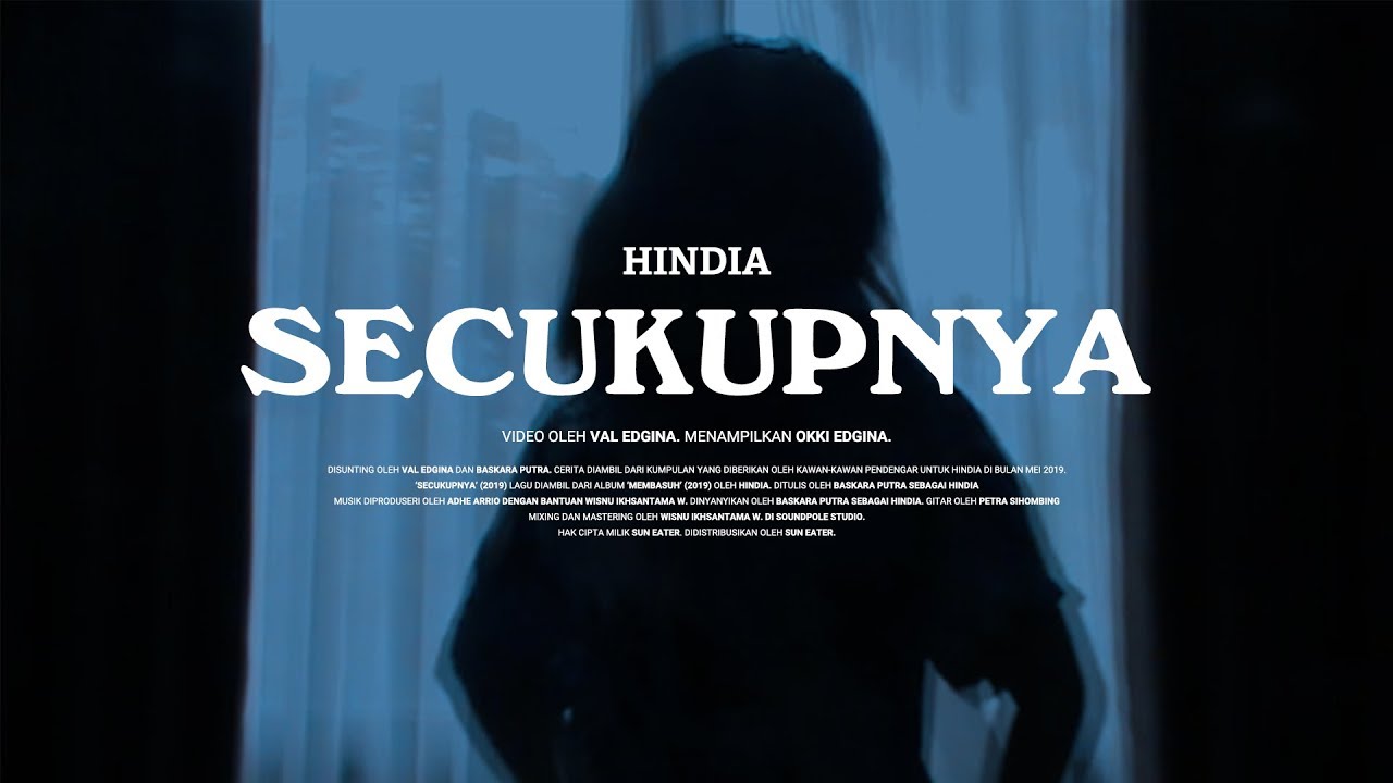 [Lirik lagu Hindia "Secukupnya"]