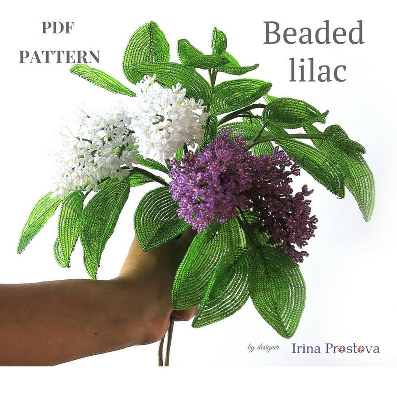 Realistic French Beaded Flower Tutorials by Beaded Garden Patterns