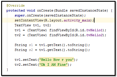 Unit - 3 Displaying Text with TextView