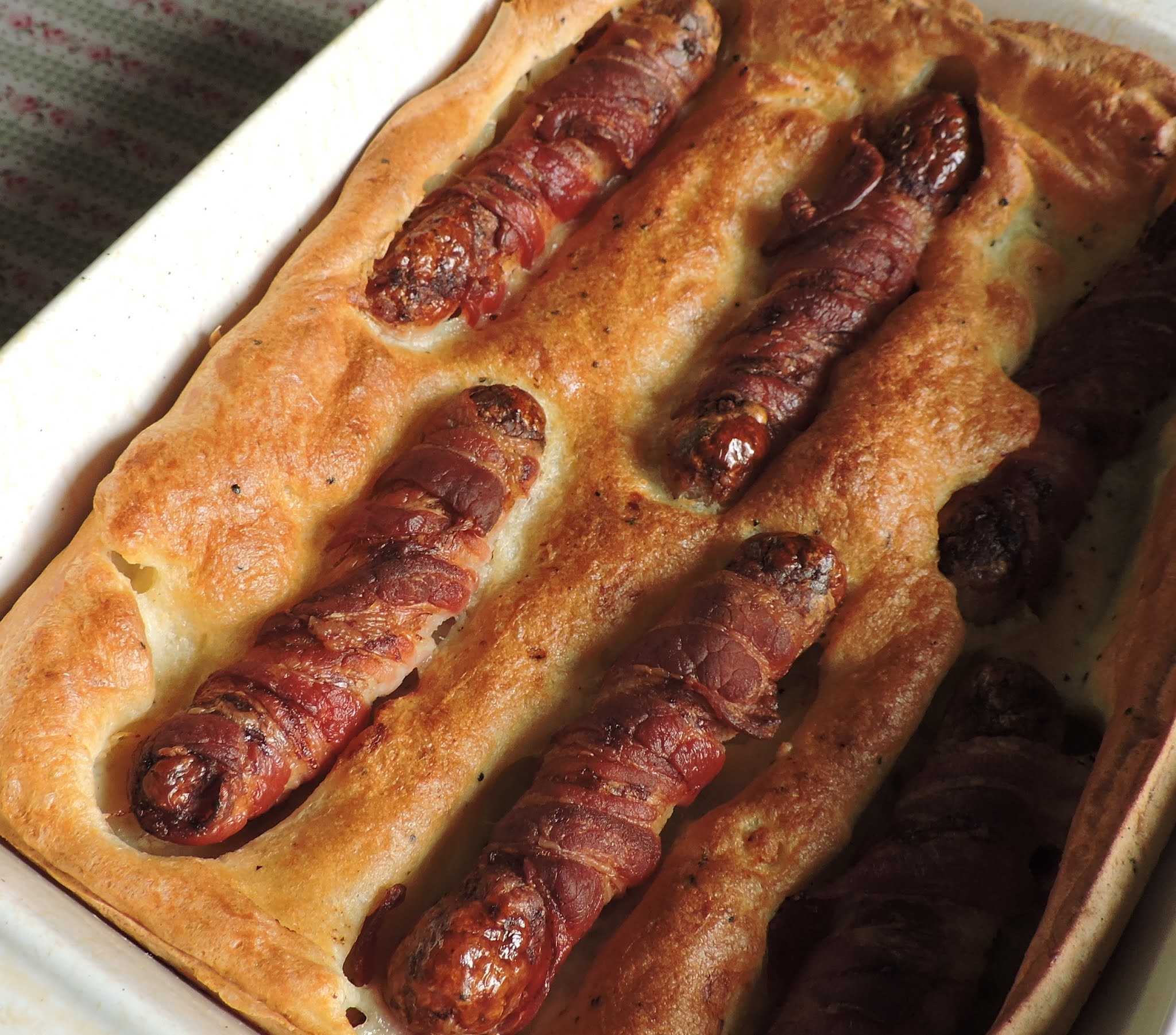 Bacon & Sausage Toad in the Hole The English Kitchen