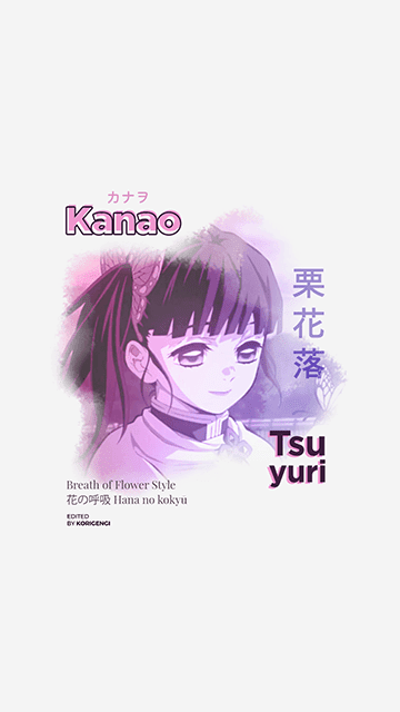 Kanao Tsuyuri Kimetsu No Yaiba Wallpaper Korigengi — Anime