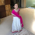 Mahesh Babu Daughter Sitara White Ghagra