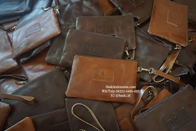Paket seminar kit kulit custom pouch