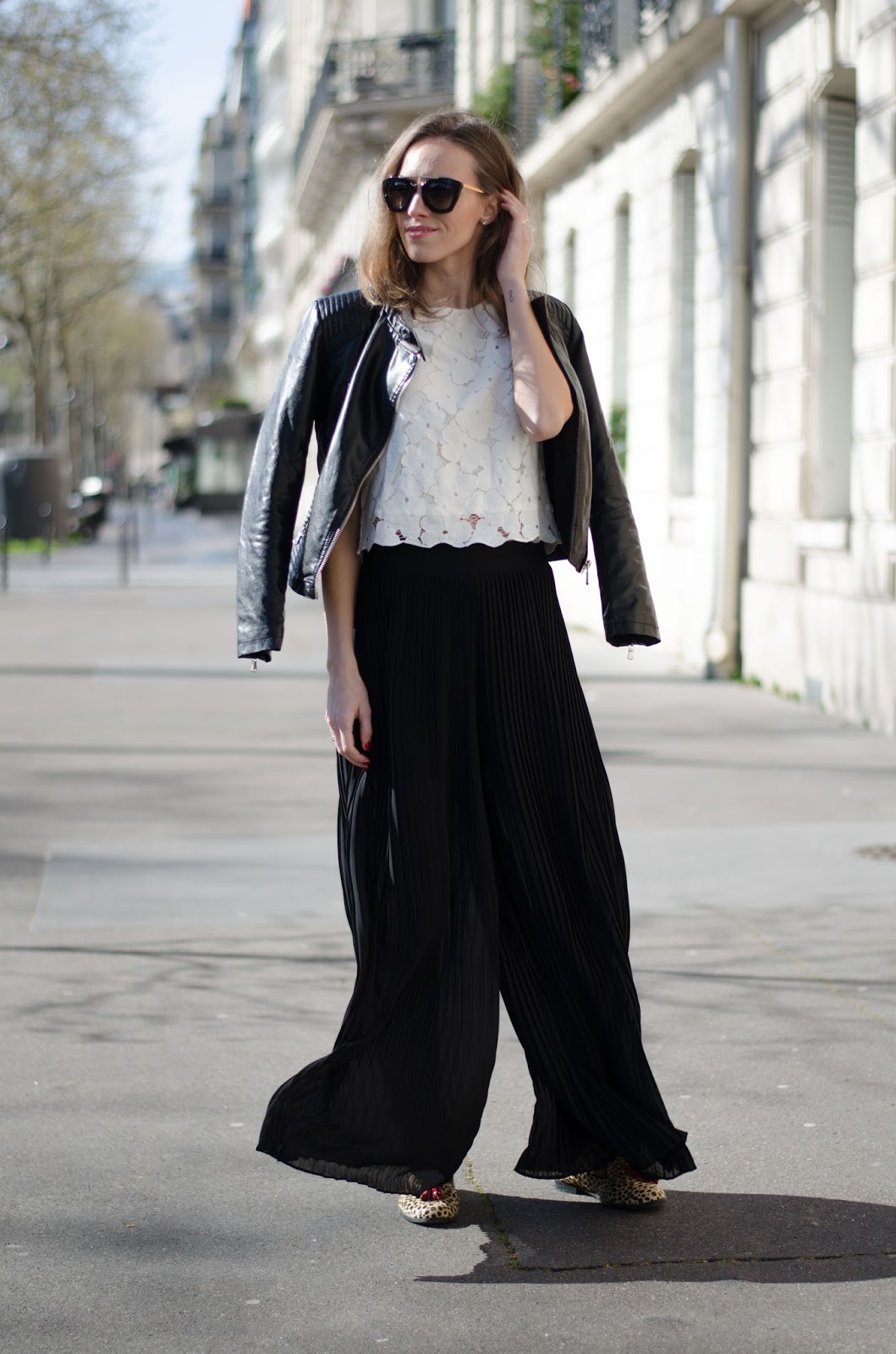 Paris Lace X Pleats | Kristjaana