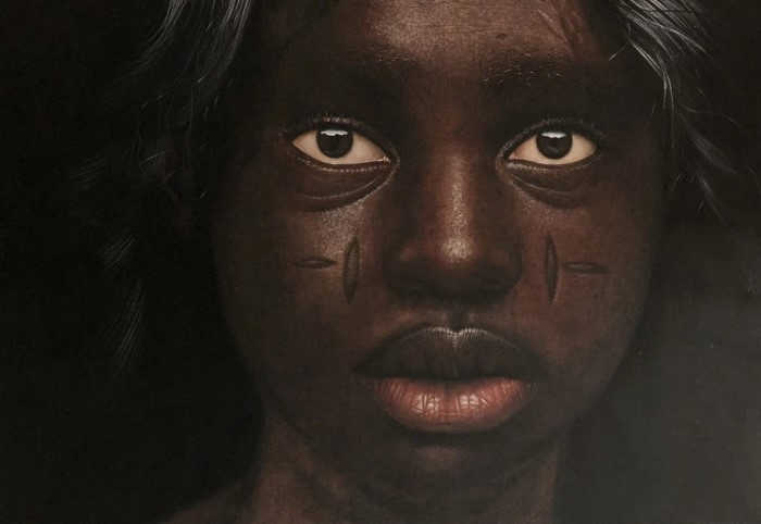 Нигерийский художник. Babajide Olatunji Babajide Olatunji