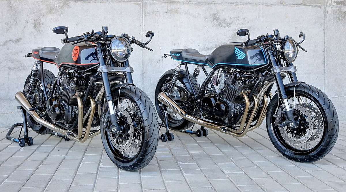 Times Two - Honda CB900F Cafe Racers | Return of the Cafe ...