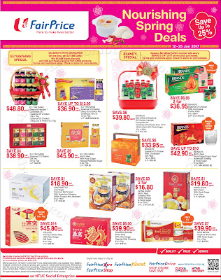 Hampers cny NTUC FairPrice Chinese New Year Hampers & Gifts 12 - 25 January 2017 ~ Supermarket Promotions