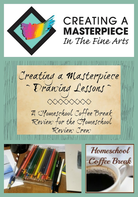 Creating A Masterpiece ~ Drawing Lessons ~ A Homeschool Coffee Break Review at kympossibleblog.blogspot.com