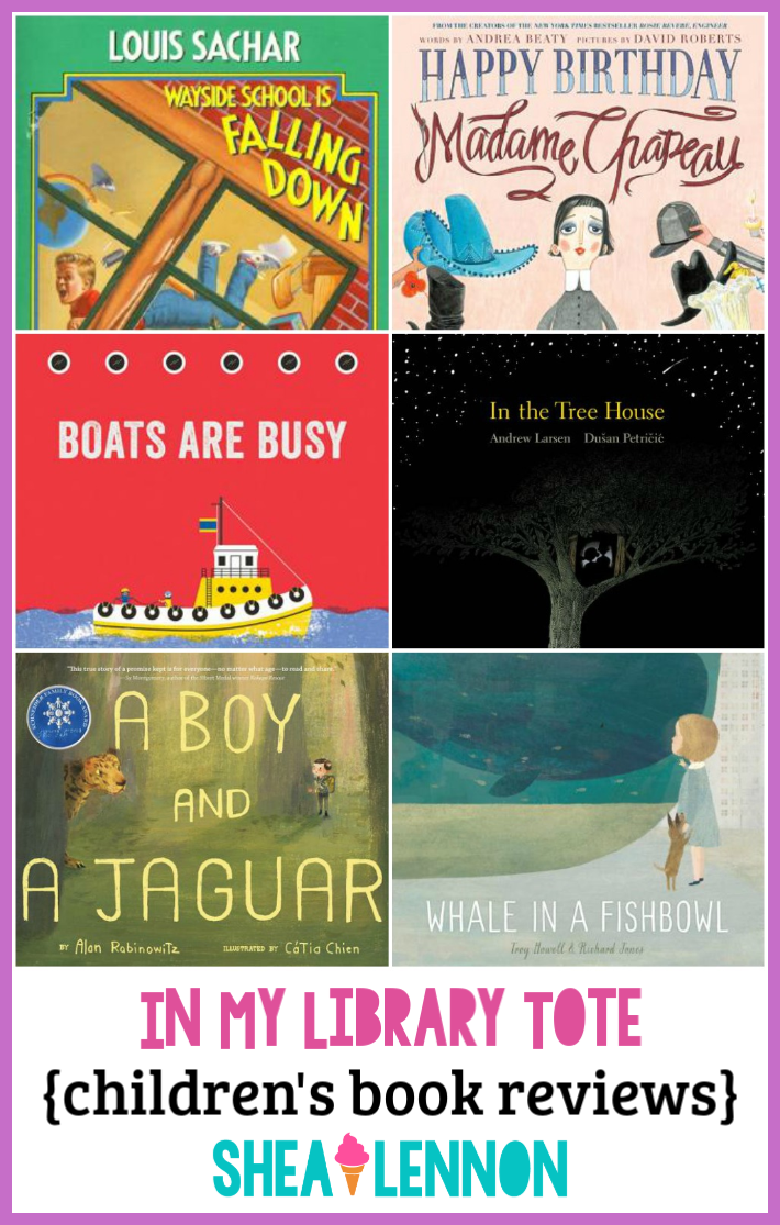 In My Library Tote: March Children's Book Reviews