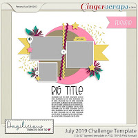 Template : July Template Challenge by Dagilicious