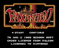 Faxanadu - Título