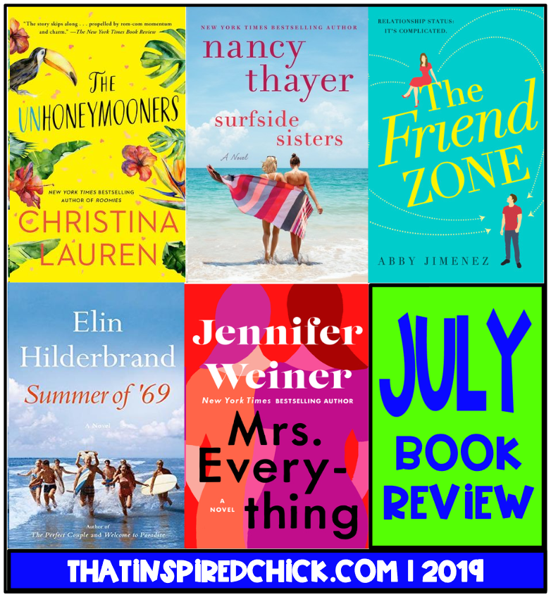 SUMMER BOOK REVIEW JUNE/JULY That Inspired Chick