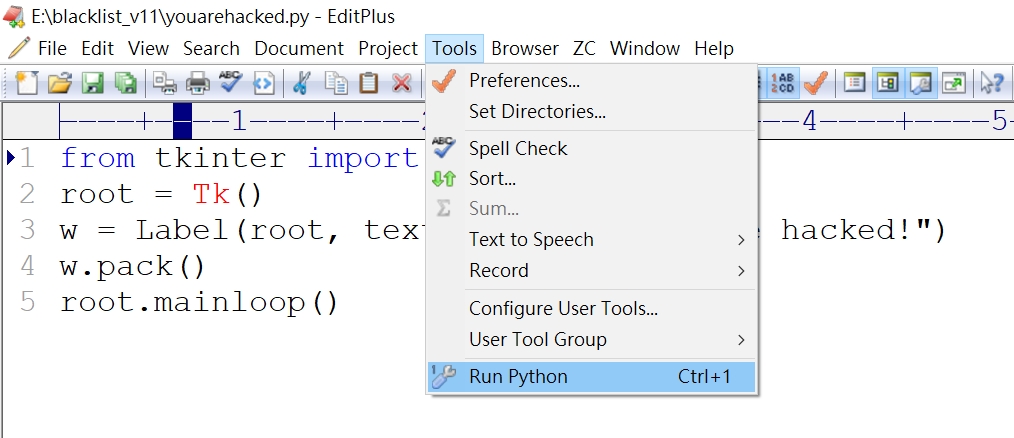 小狐狸事務所: 如何設定 EditPlus 執行以 Python 程式