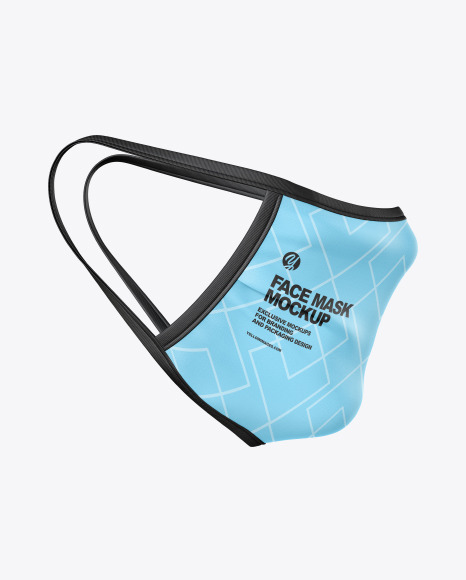 Download Free Medicine Face Masks Set PSD Mockup Template