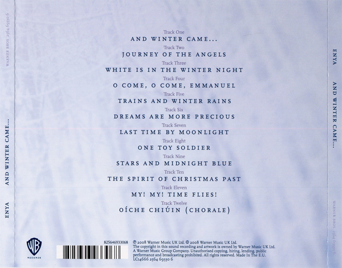 enya album winter came enya album winter came