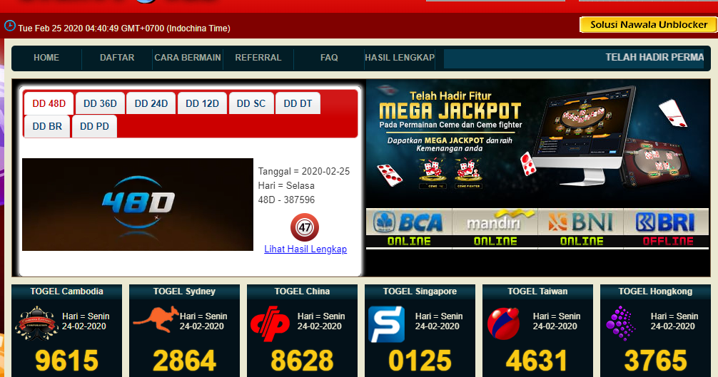 Pengeluaran Eyang Togel Sd