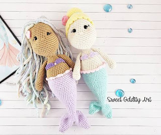 PATRON GRATIS SIRENA AMIGURUMI 46541 🧜‍♀️