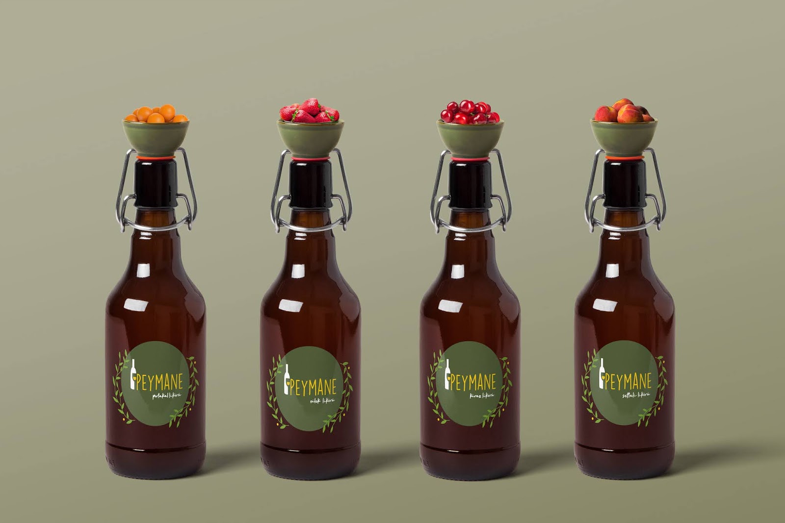 Peymane Liquor Bottle on Packaging of the World Creative Package