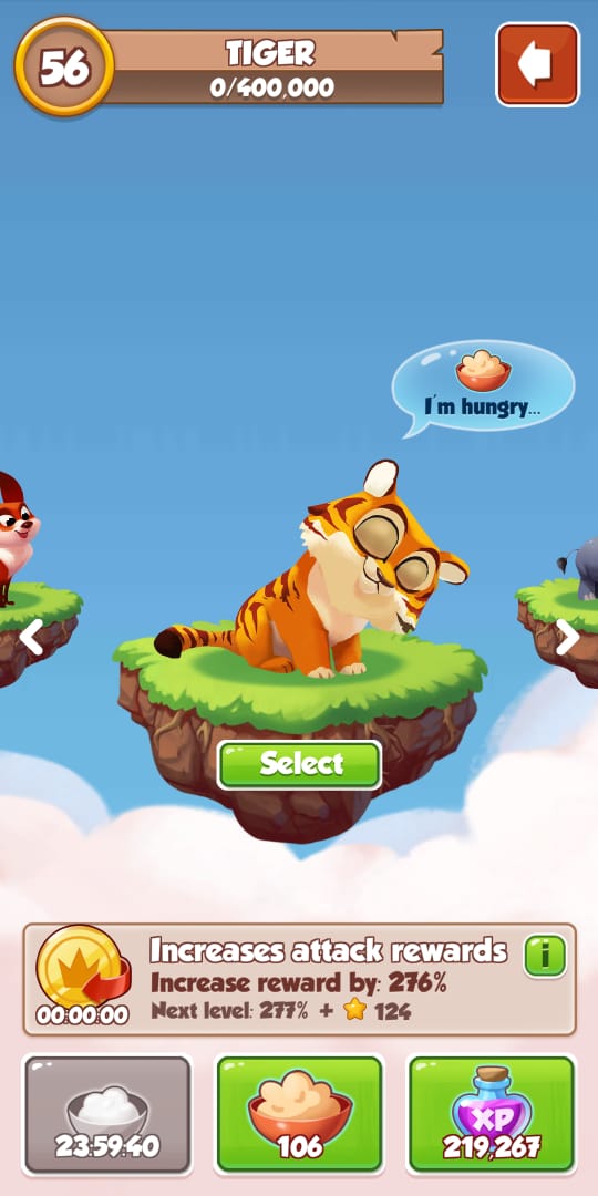 Coin Master Pets SR Tech