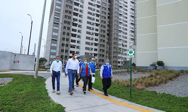 Presidente Vizcarra inspecciona Villa Panamericana 