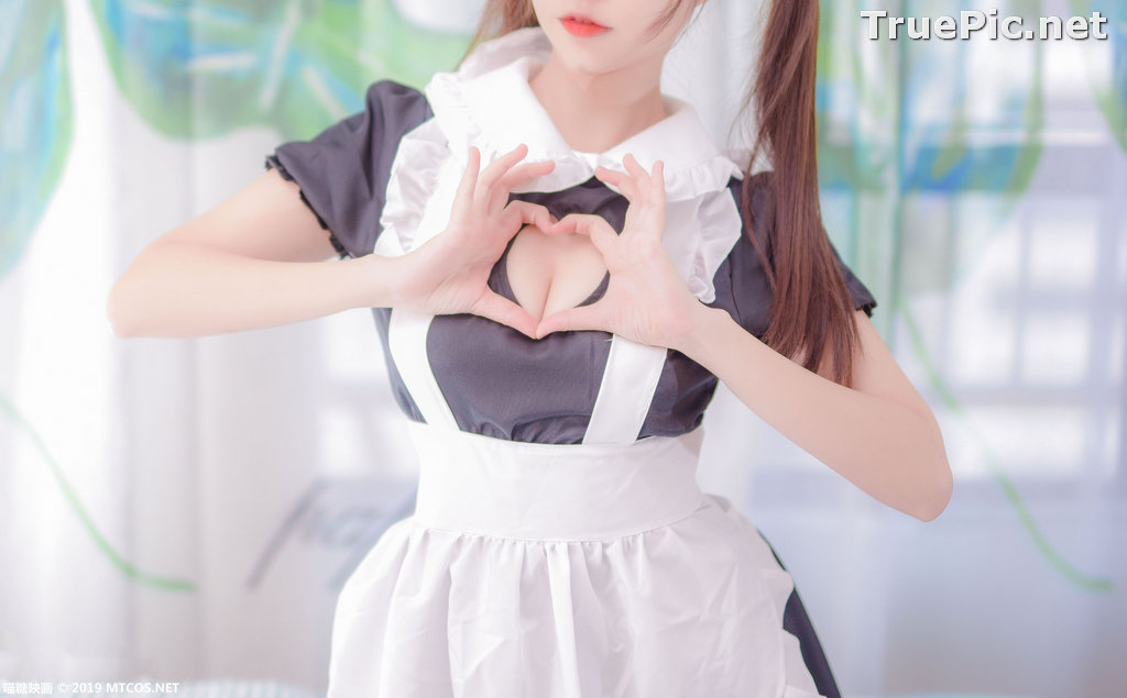 Image [MTCos] 喵糖映画 Vol.049 - Chinese Cute Model - Lovely Maid Cat - TruePic.net - Picture-3