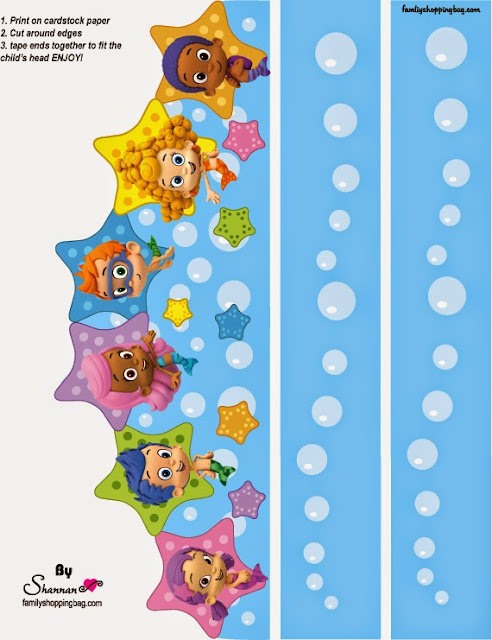 Bubble Guppies: Free Printable Mini Kit for Parties. Bubble Guppies: Free Printable Mini Kit for Parties.
