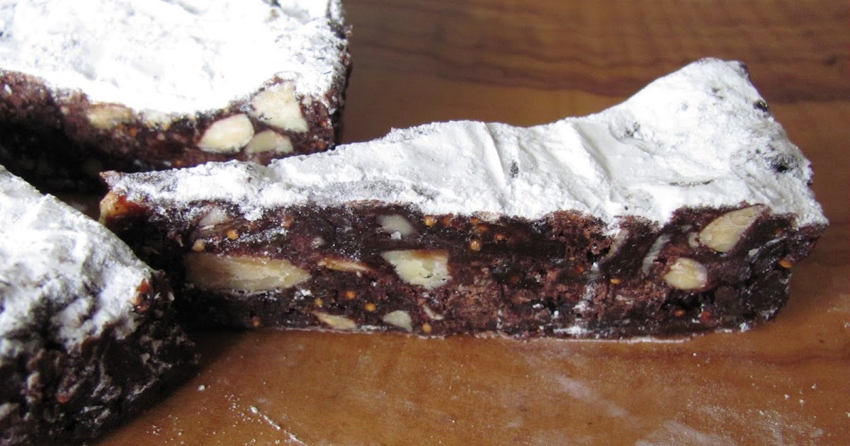 Mainly Baking Fig, Chocolate and Ginger Panforte