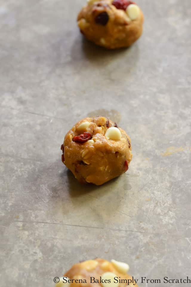 Oatmeal Cranberry White Chocolate Chip Cookies Serena Bakes Simply