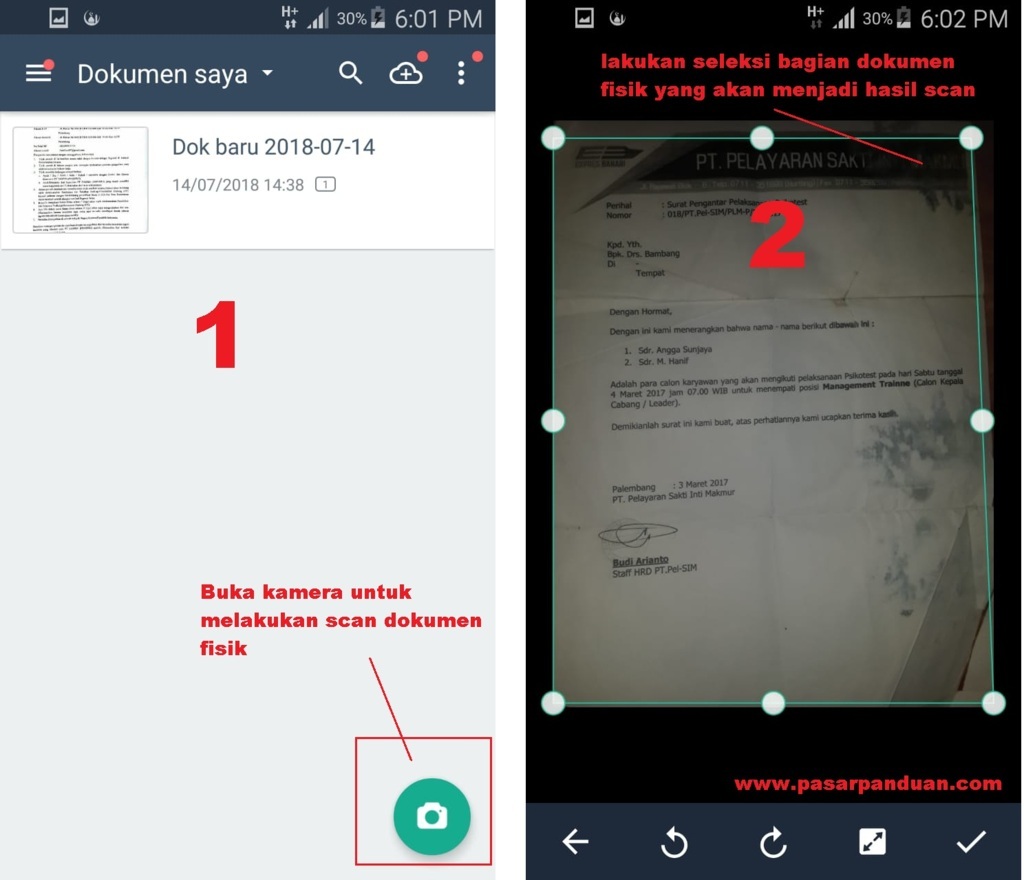 Cara Scan Dokumen Dengan Hp Menjadi File Jpg Pdf Dan Word Pasarpanduan