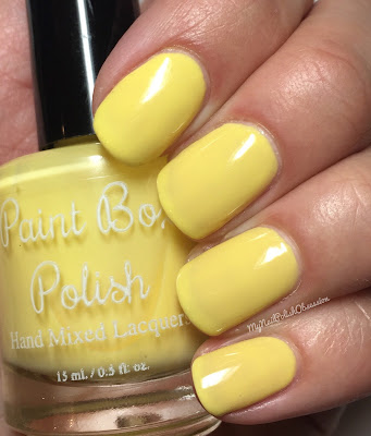 Paint Box Polish, Ciao, Gelato! collection, Spring 2016; Ananas Paint Box Polish, Ciao, Gelato! collection, Spring 2016; Ananas