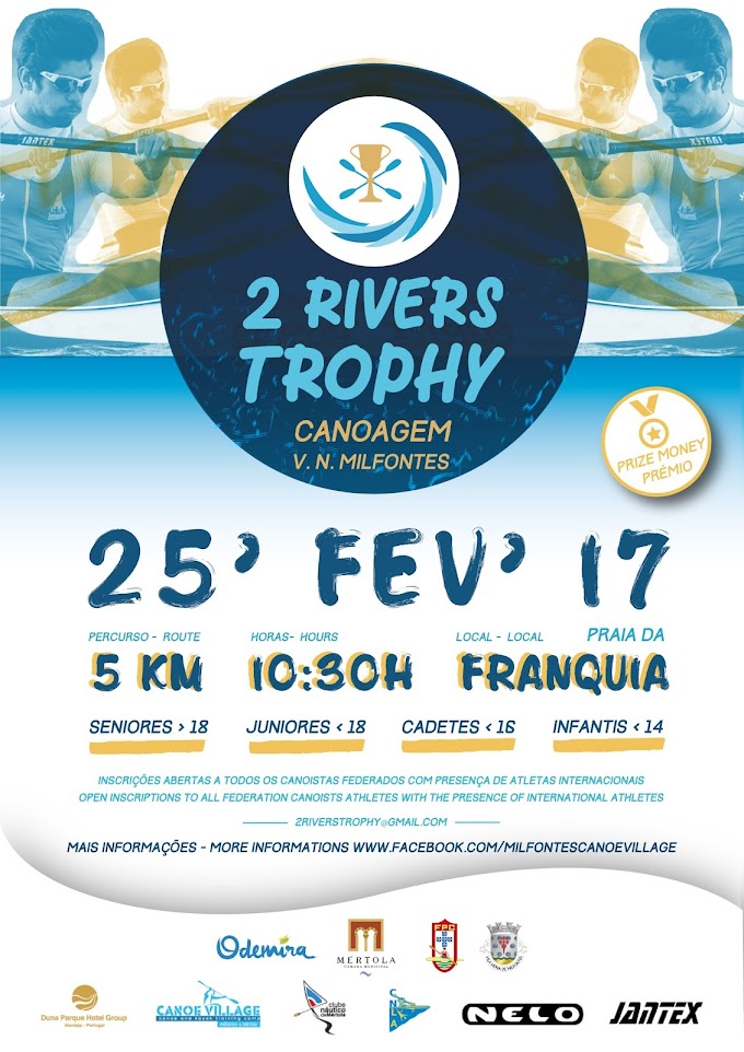 |Canoagem| 2 Rivers Thophy VN Milfontes