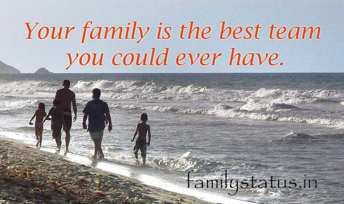 50+ Family status for Instagram in English best lines