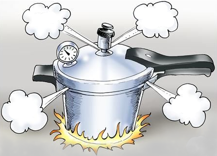 HOW A PRESSURE COOKER WORKS