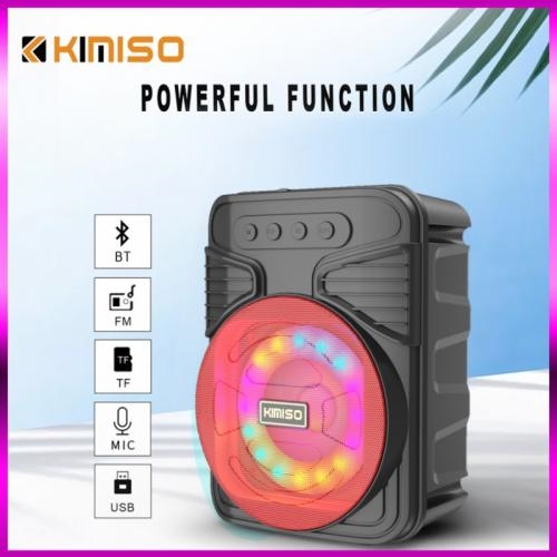 Loa Bluetooth Karaoke Kimiso 5008 – Tặng kèm mic karaoke cao cấp