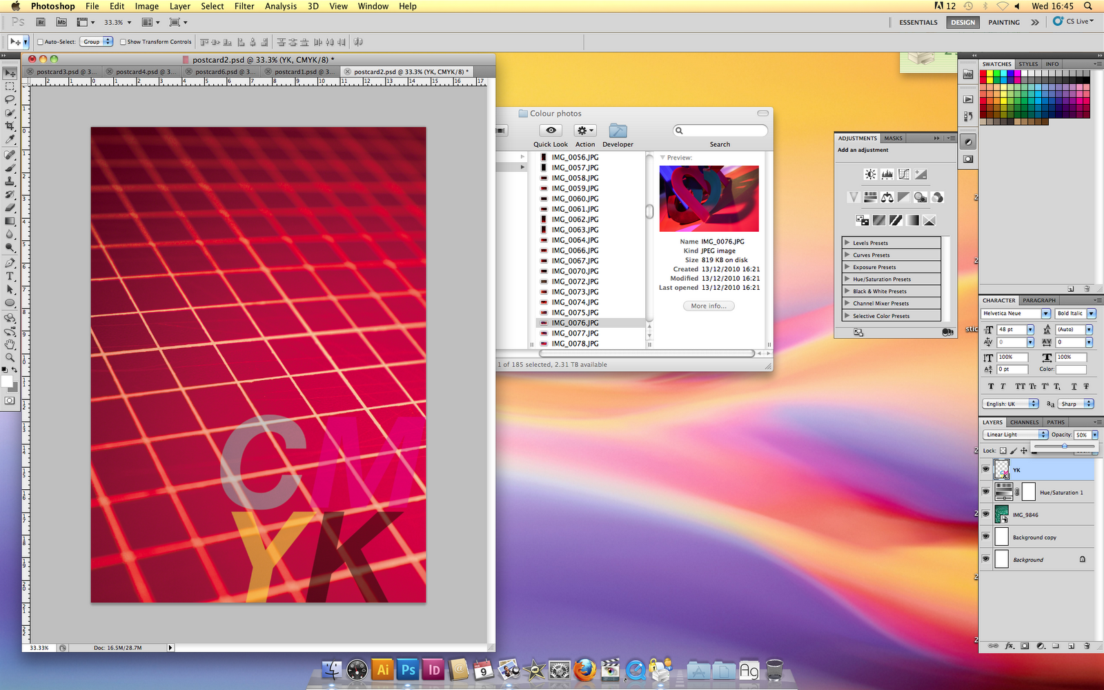 Design Practice Blog.: Photoshop development.