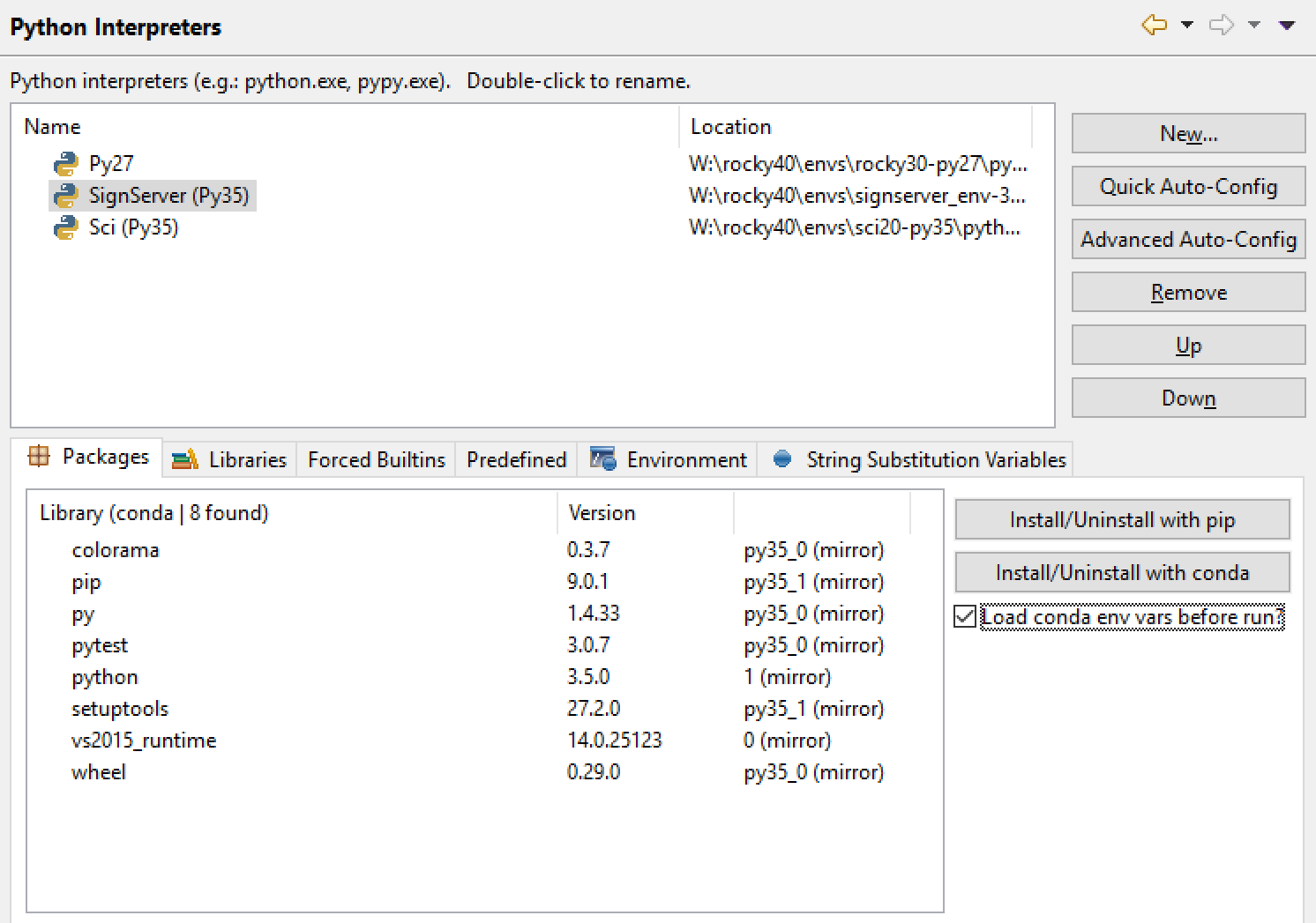 PyDev adventures: 2017