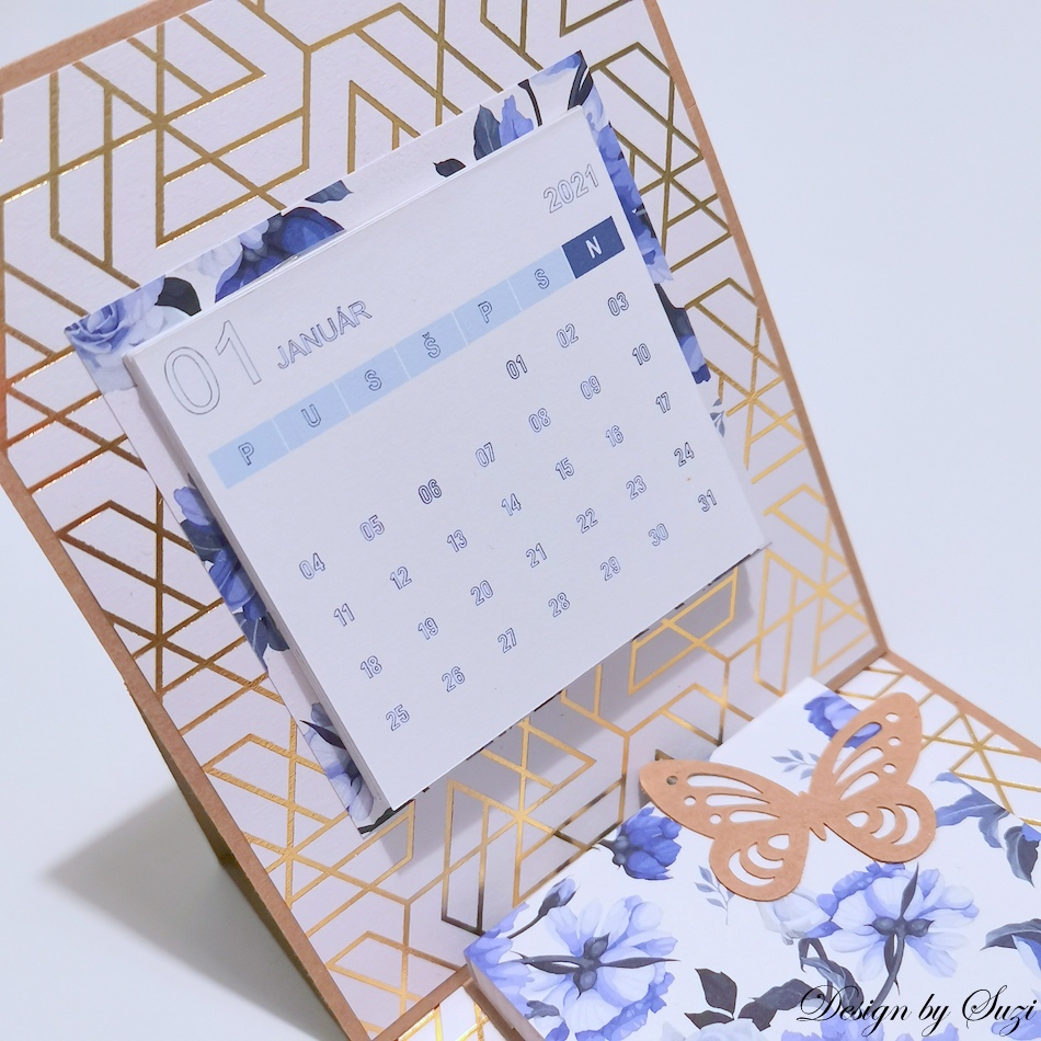 Easel calendar