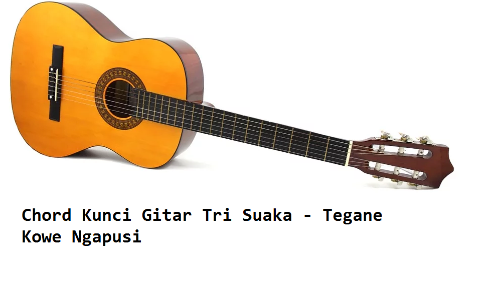 Chord Kunci Gitar Tri Suaka Tegane Kowe Ngapusi