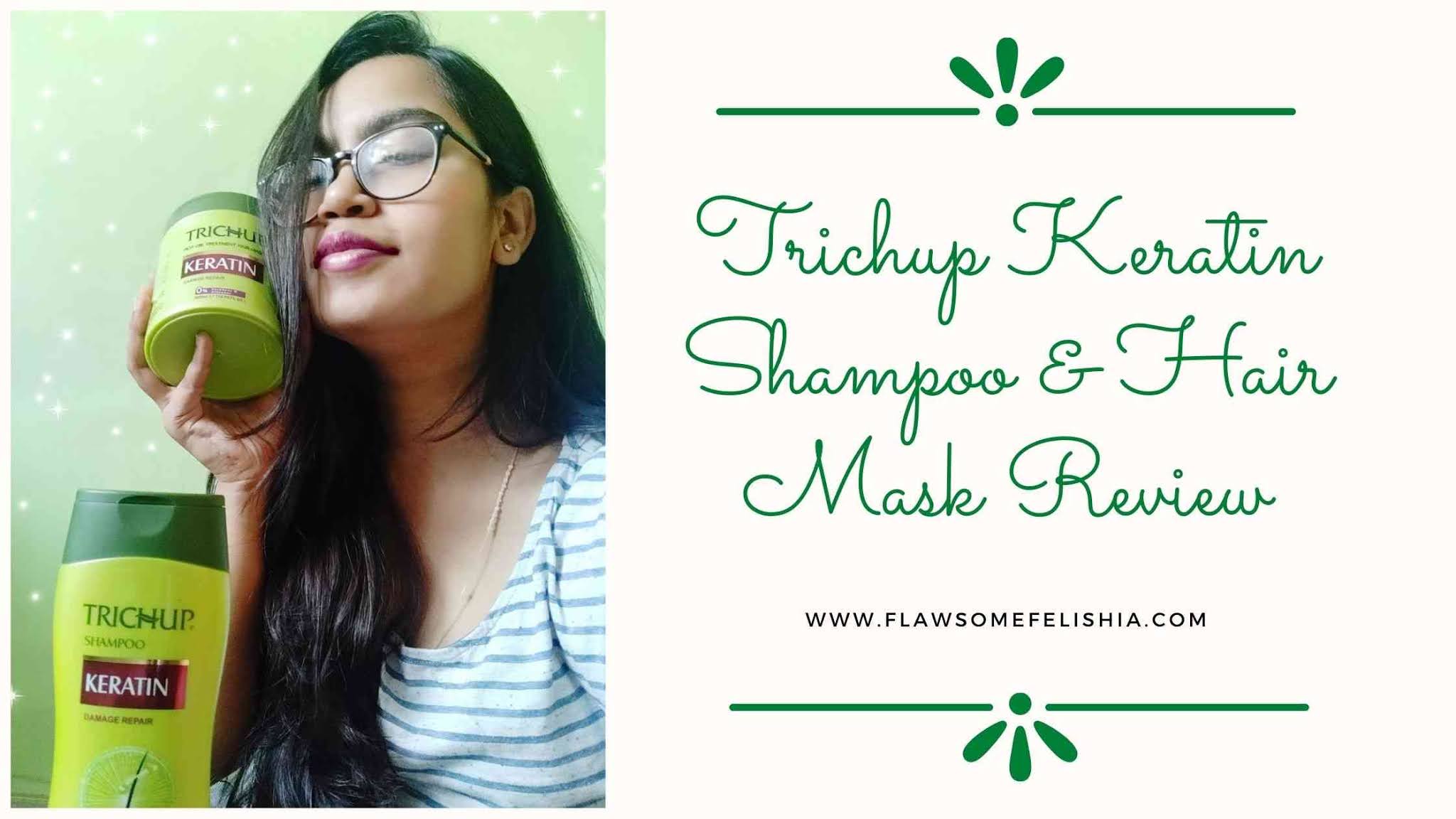 Enjoy AtHome Spa With Trichup Keratin Shampoo & Hair Mask Product Review
