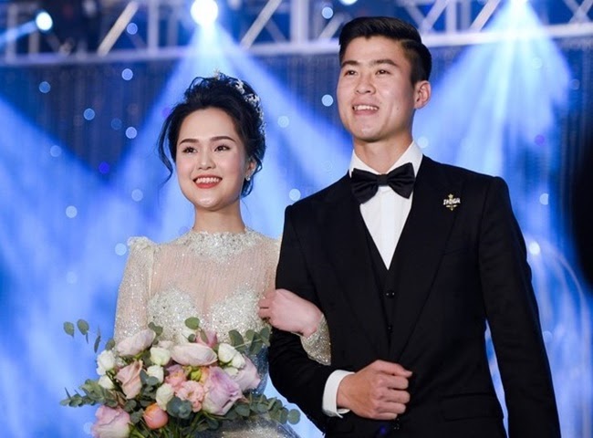 Đám cưới hạnh phúc của Đỗ Duy Mạnh và Quỳnh Anh