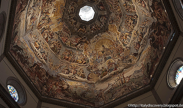 Vasari, churchpaintings, bible, Florence, santa Maria Del Fiori