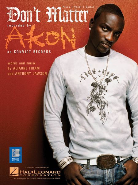Akon "Dont Matter" Lyrics online music lyrics.