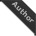 dark gray author badge