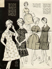 Вырезки из журнала "Rigas modes" 1962 г.