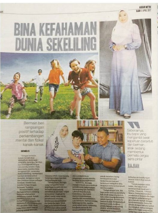 Featured in Harian Metro
