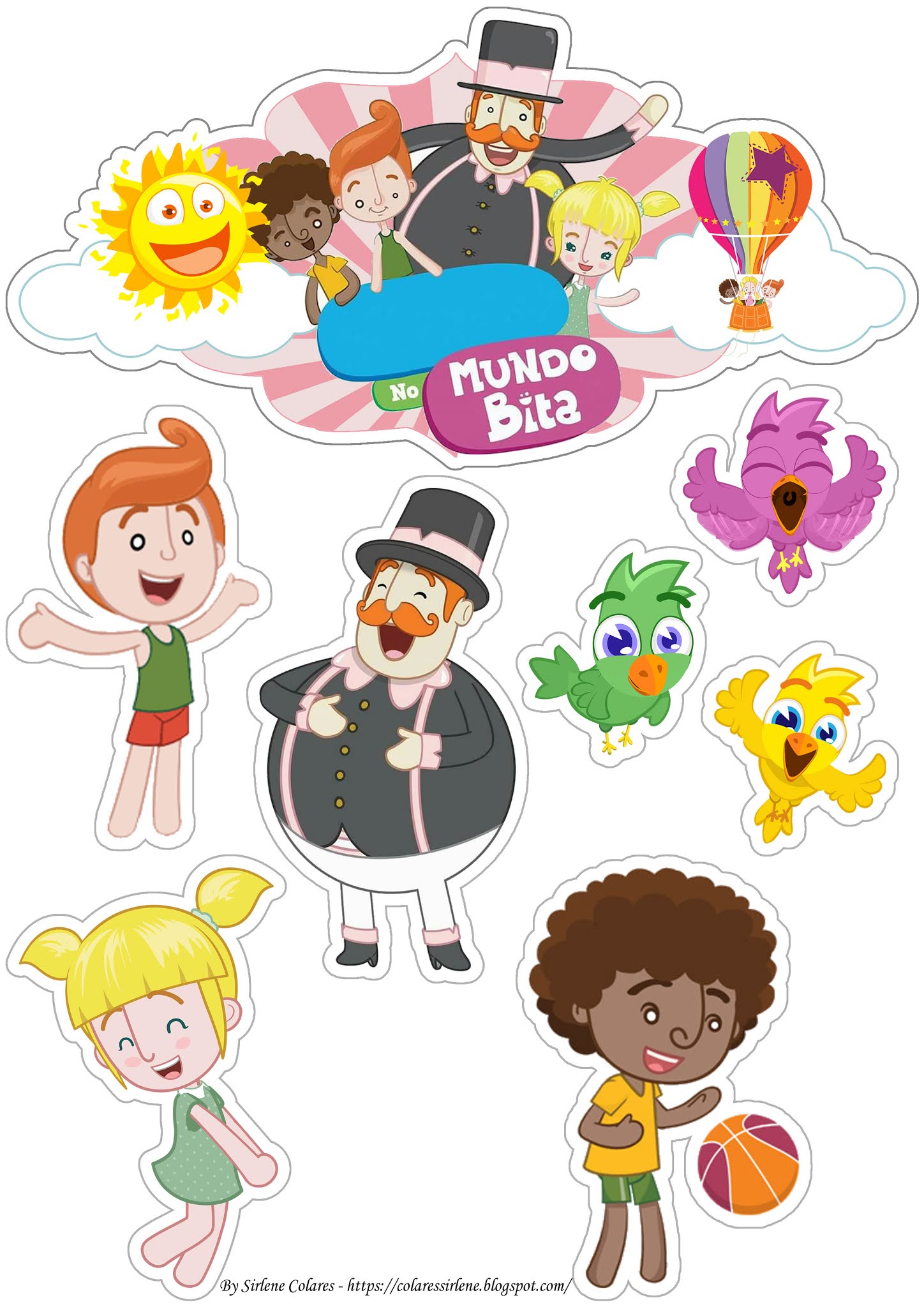 Topo de bolo infantil e adulto para imprimir grátis!: TOPO DE BOLO