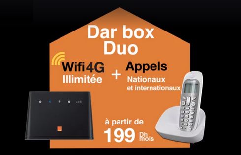 Modem & Routeur 4G / 5G LTE Wifi (compatible Orange et Maroc Telecom)