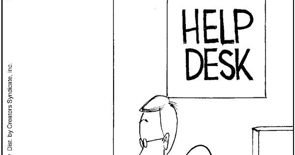 Sdcc49 Service Desk Cartoon Clipart Big Pictures Hd 4570book Info