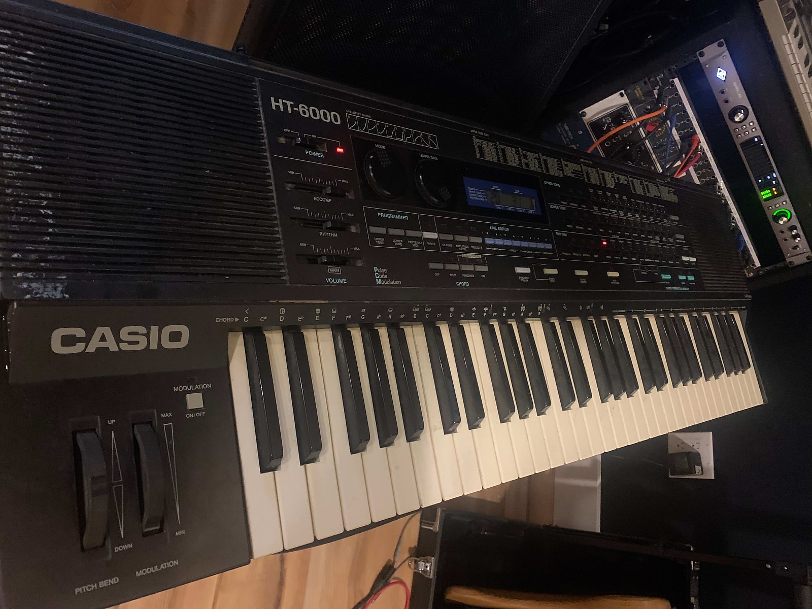 CASIO シンセサイザー HT-6000 - 鍵盤楽器