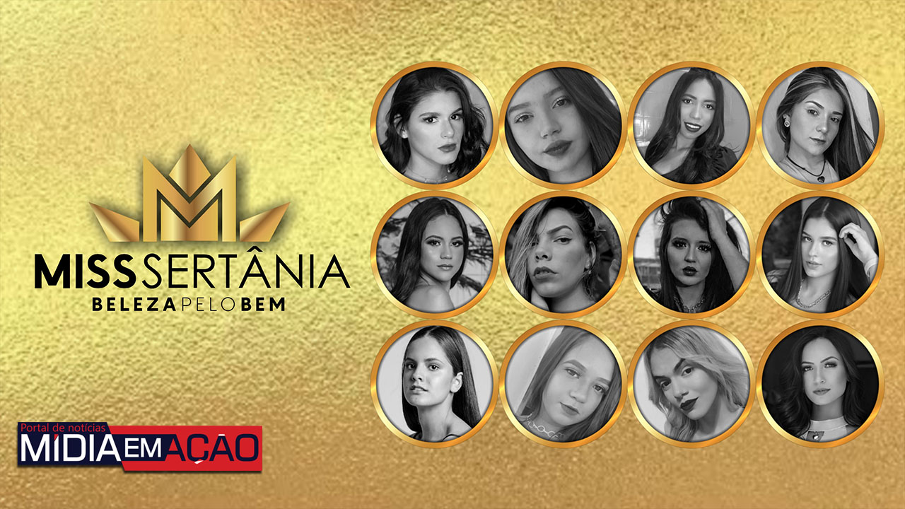 Conheça às 12 candidatas ao título de Miss Sertânia 2021